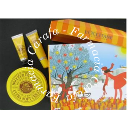 Cofanetto contenente 1 crema corpo 1 balsamo labbra 1 cremina mani