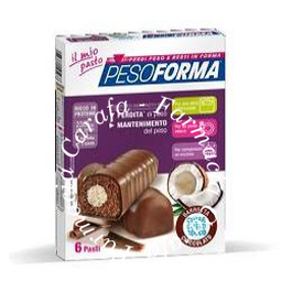 Pesoforma barretta cuore cocco 6 pasti 12 x 31 g