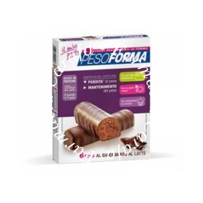 Pesoforma barretta cioccolato latte 12 x 31 g