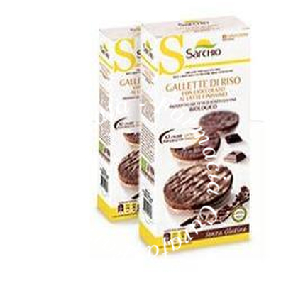 Gallette riso cioccolato latte 100 g